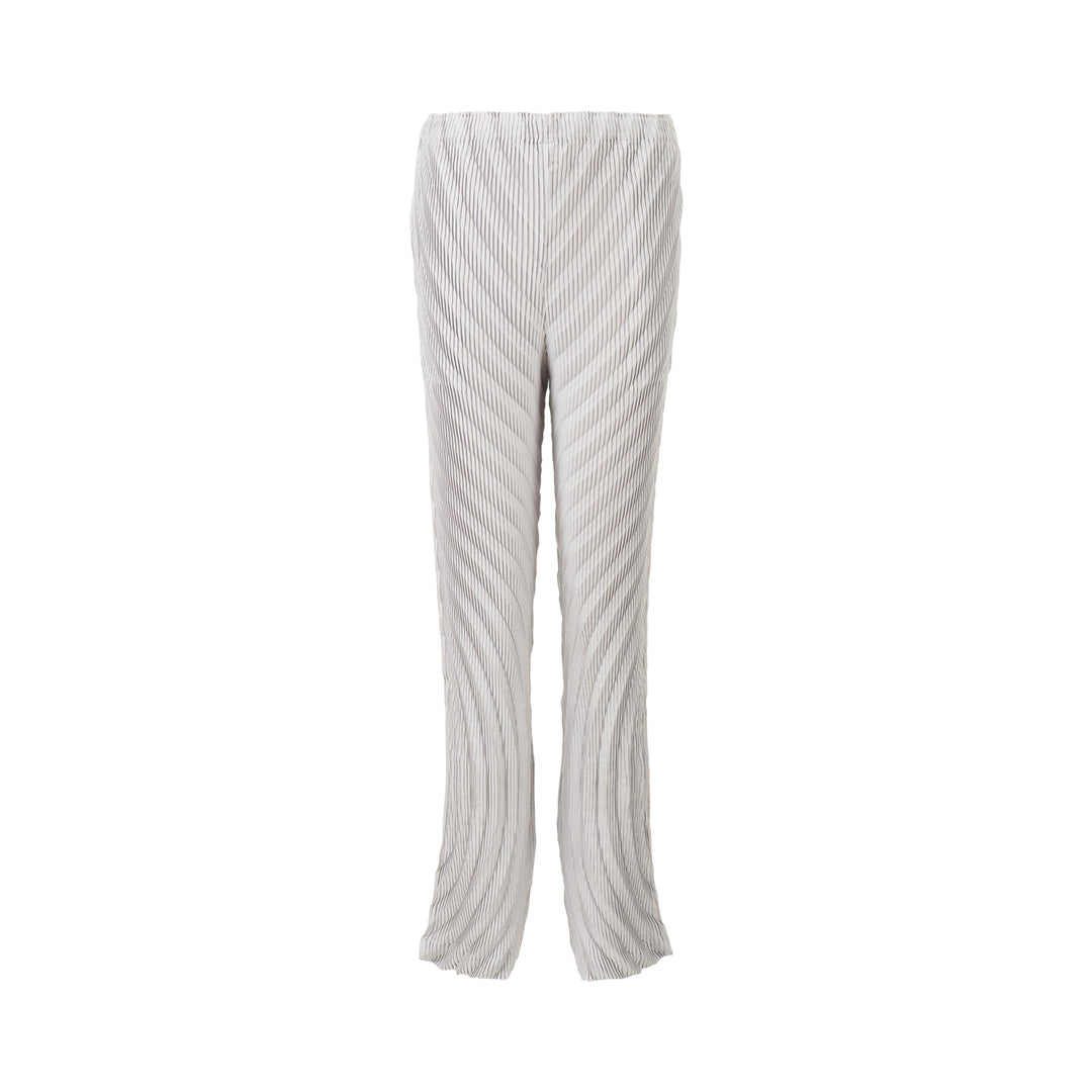 Nuance Pleats Solid Pants