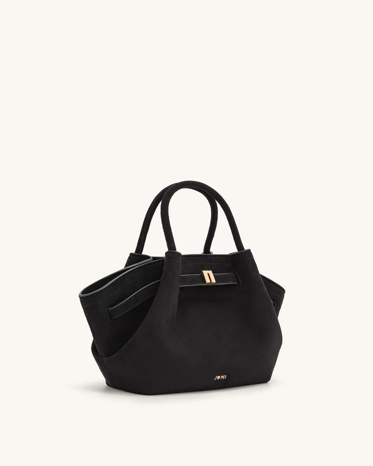 Hana Mini Faux Suede Tote Bag