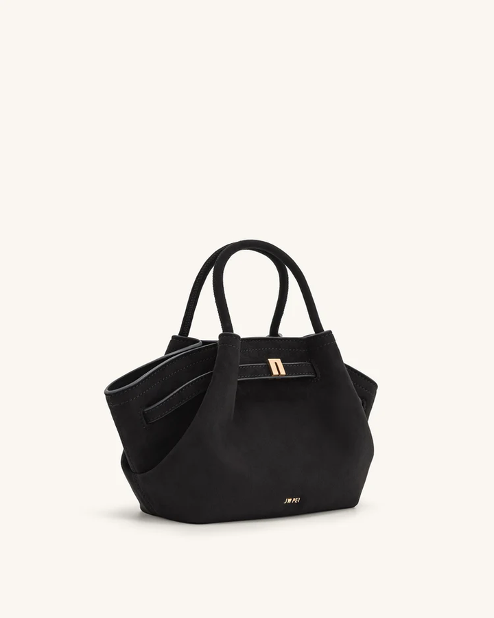 Hana Mini Faux Suede Tote Bag