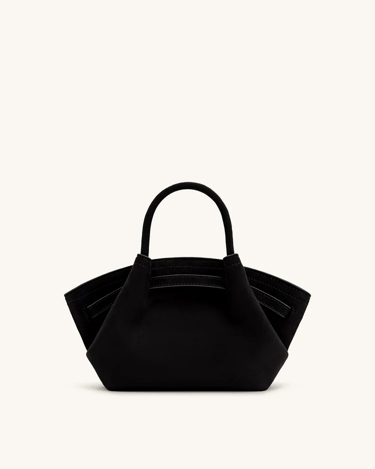 Hana Mini Faux Suede Tote Bag