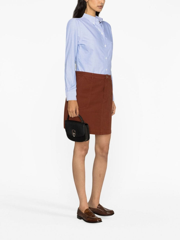 Button-Down Cotton Oxford Shirt Women