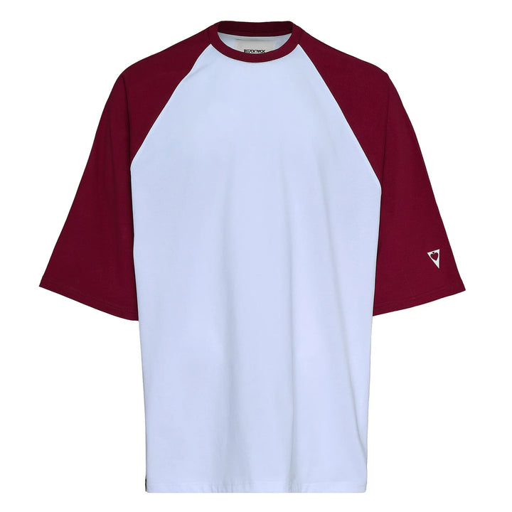 Jumbo Baseball Tee In Combed Cotton