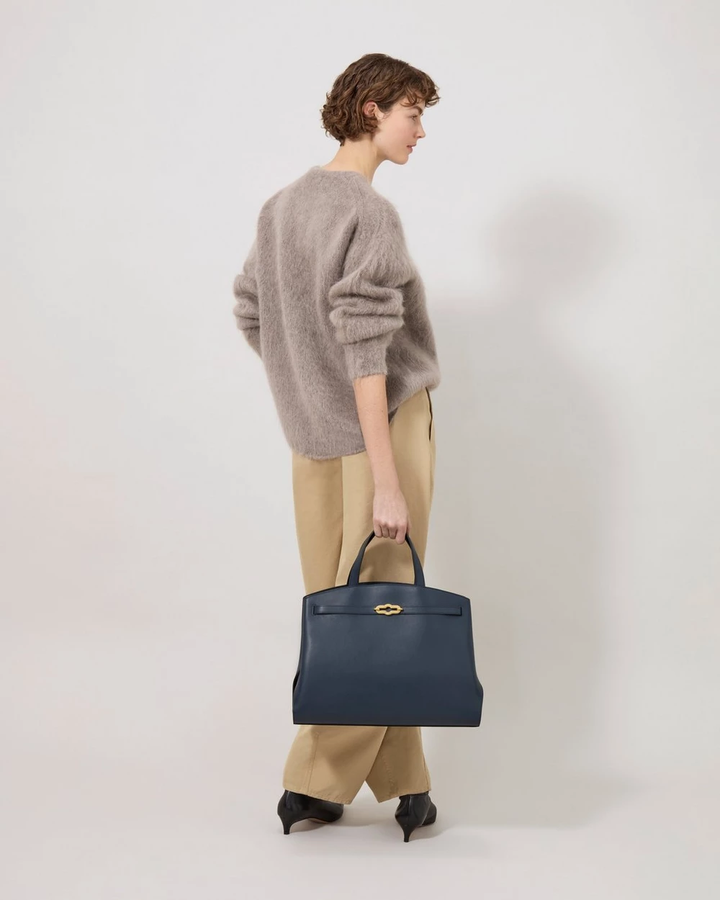 Pimlico Tote Night Sky High Gloss Leather