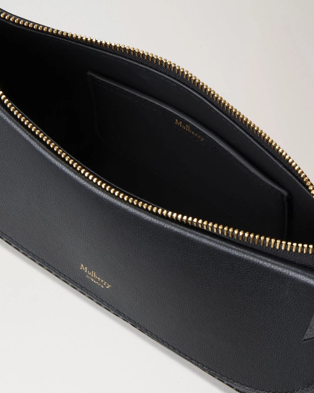 クロヴェリーショルダーバッグ ブラックマイクロクラシックグレイン