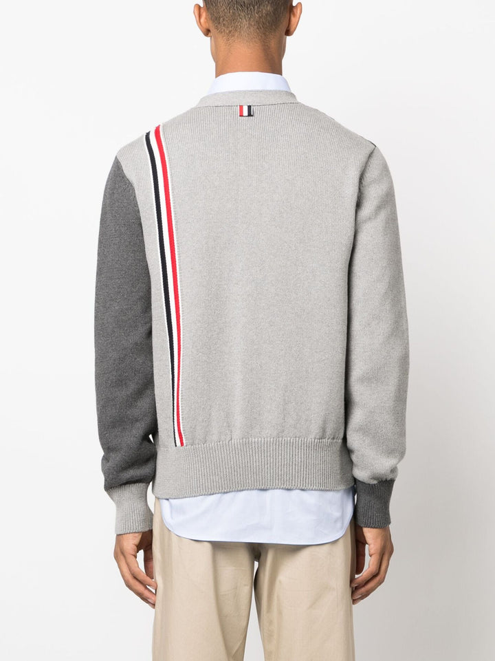 Fun Mix Jersey Stitch Relaxed Cardigan Men