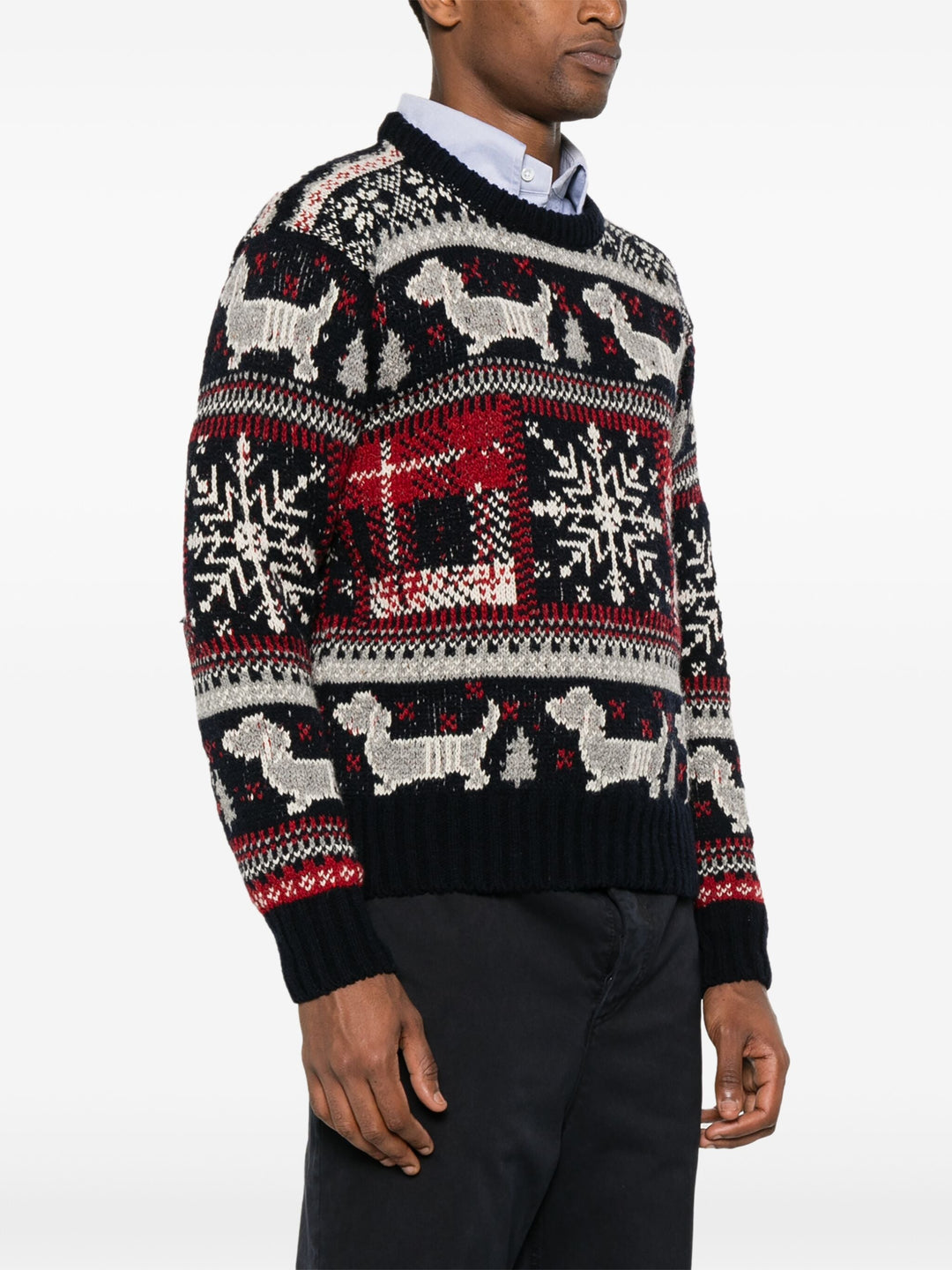 Holiday Hector Fairisle Jersey Top Men