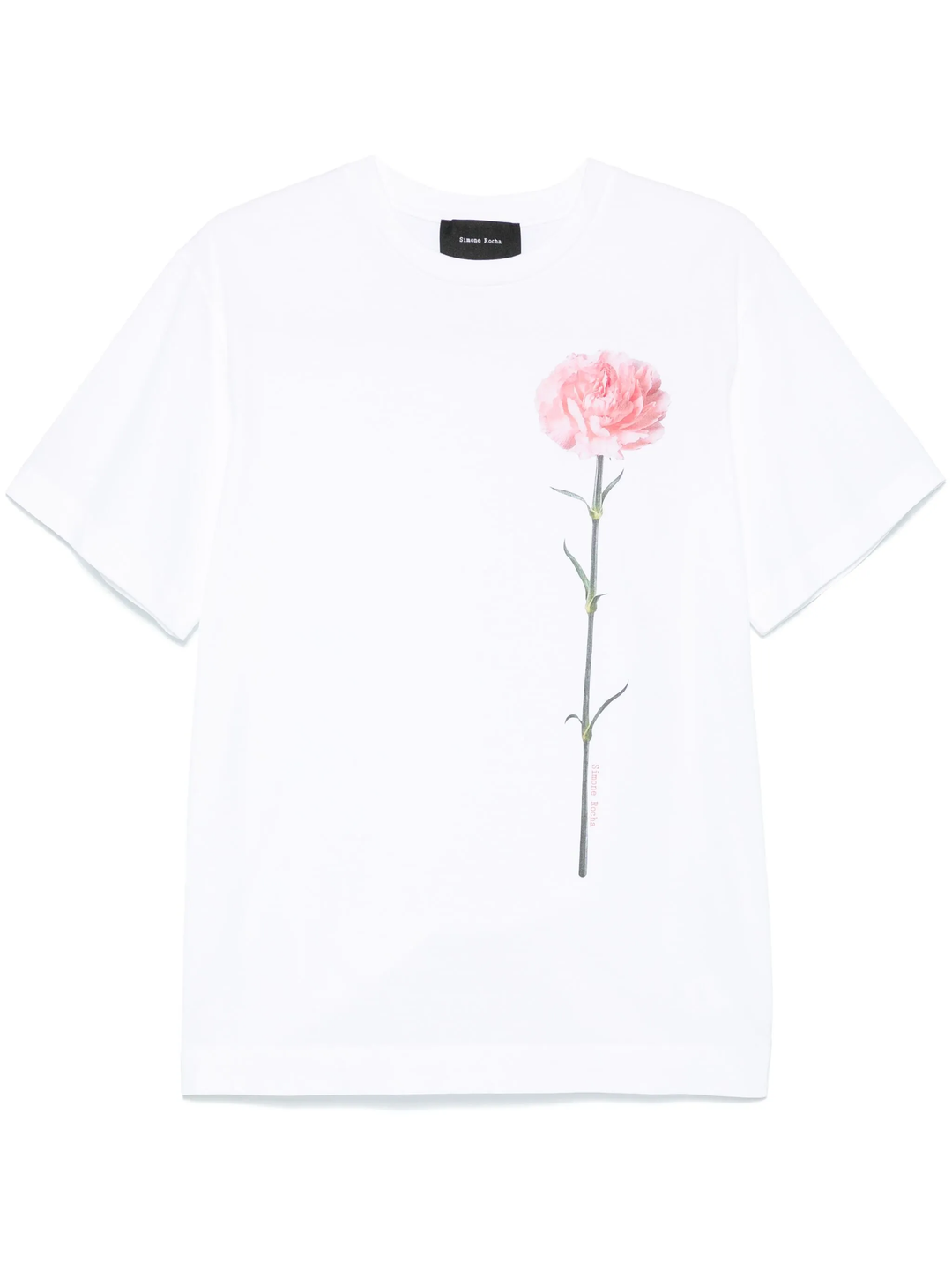 Carnation Print Short Sleeve T-Shirt