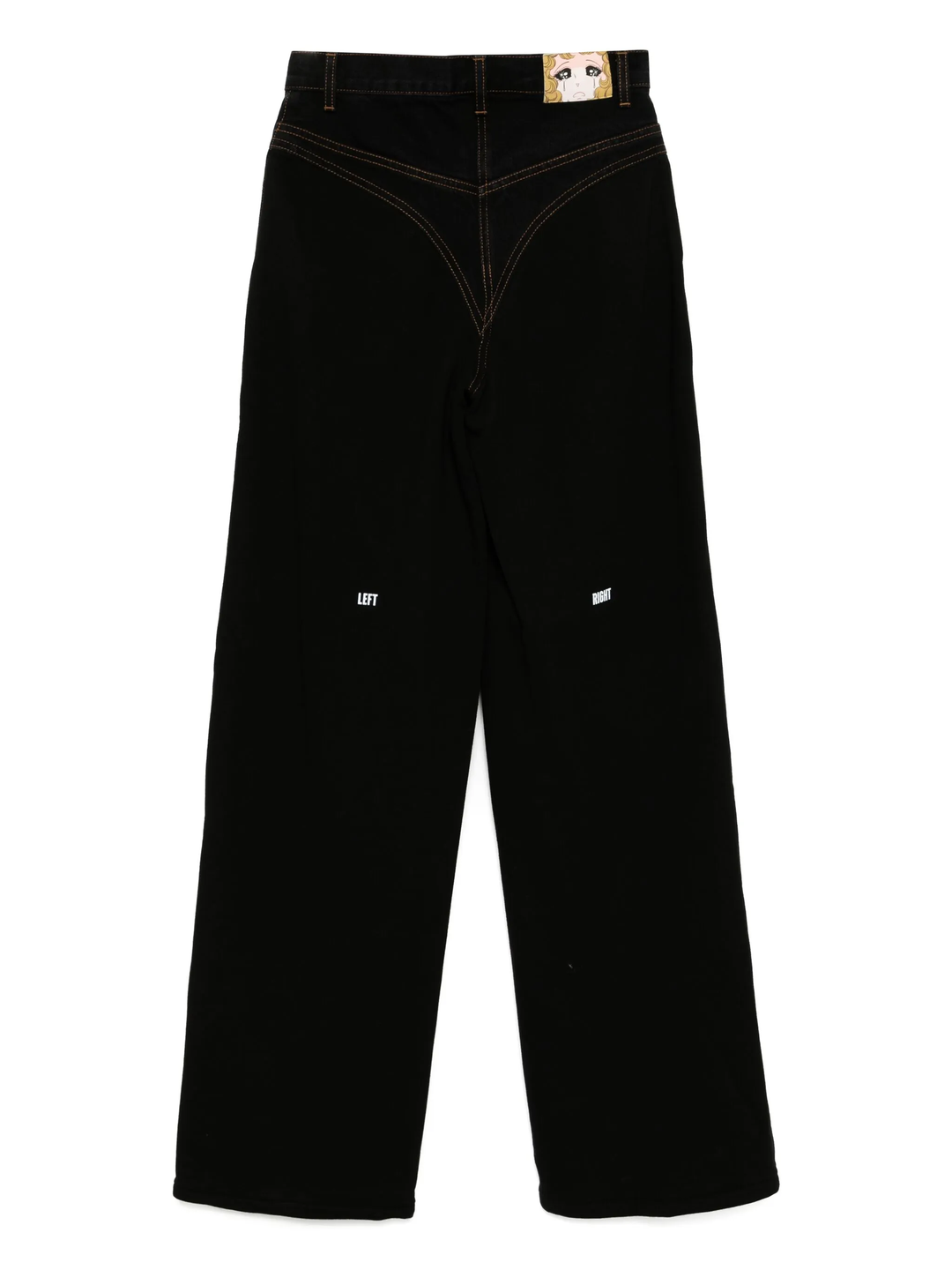 Black Hybrid Jeans