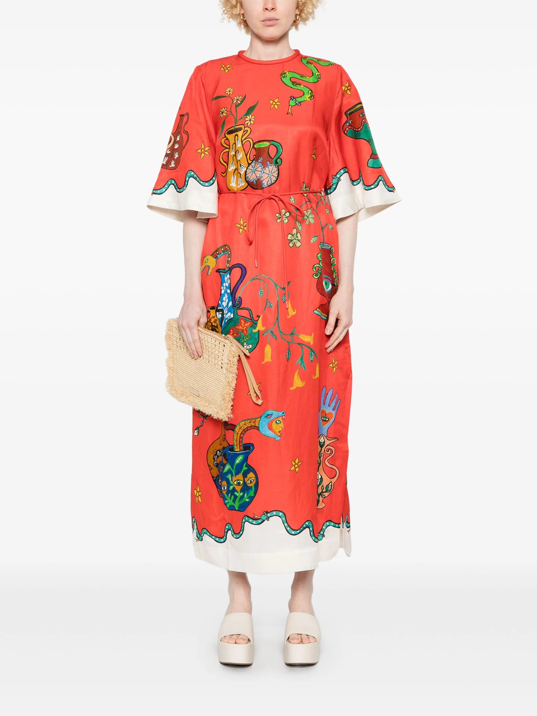 Rose Midi Tee Dress | ALEMAIS