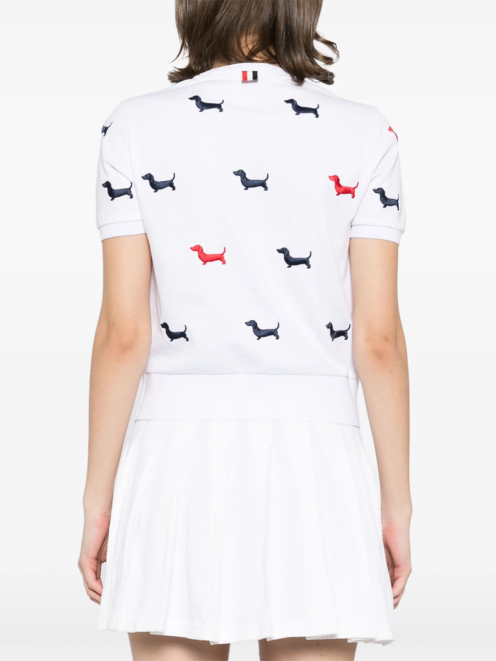 コットンミラノショートスリーブヘクターティー レディース