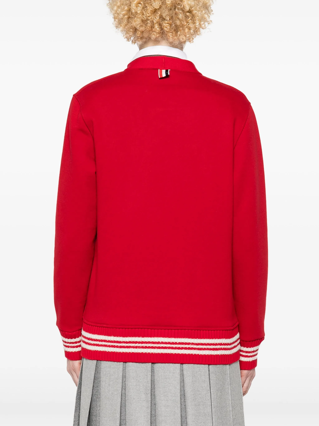 ループバックVネックカーディガン レディース