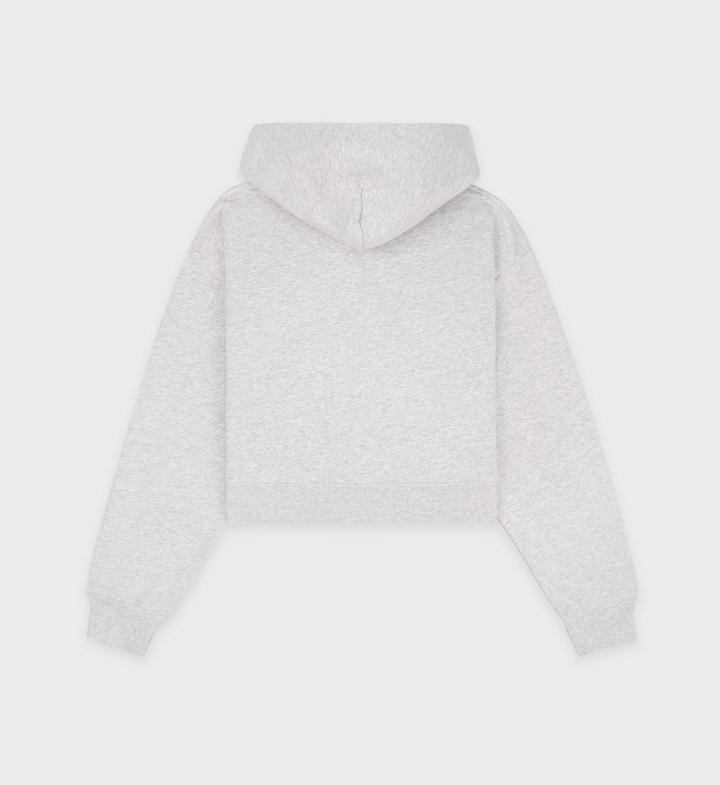NY Crest Cropped Hoodie
