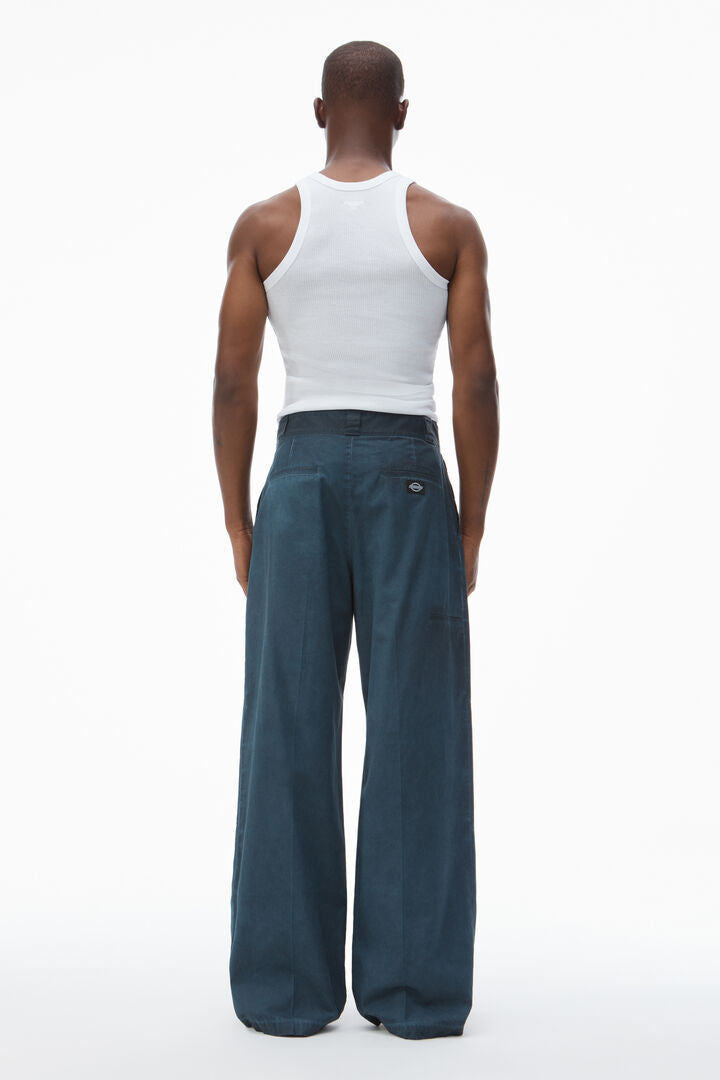 Slim-Leg Cotton Pants