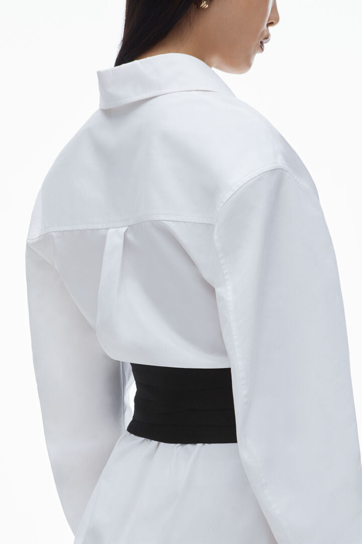 Deconstructed Mini Shirtdress