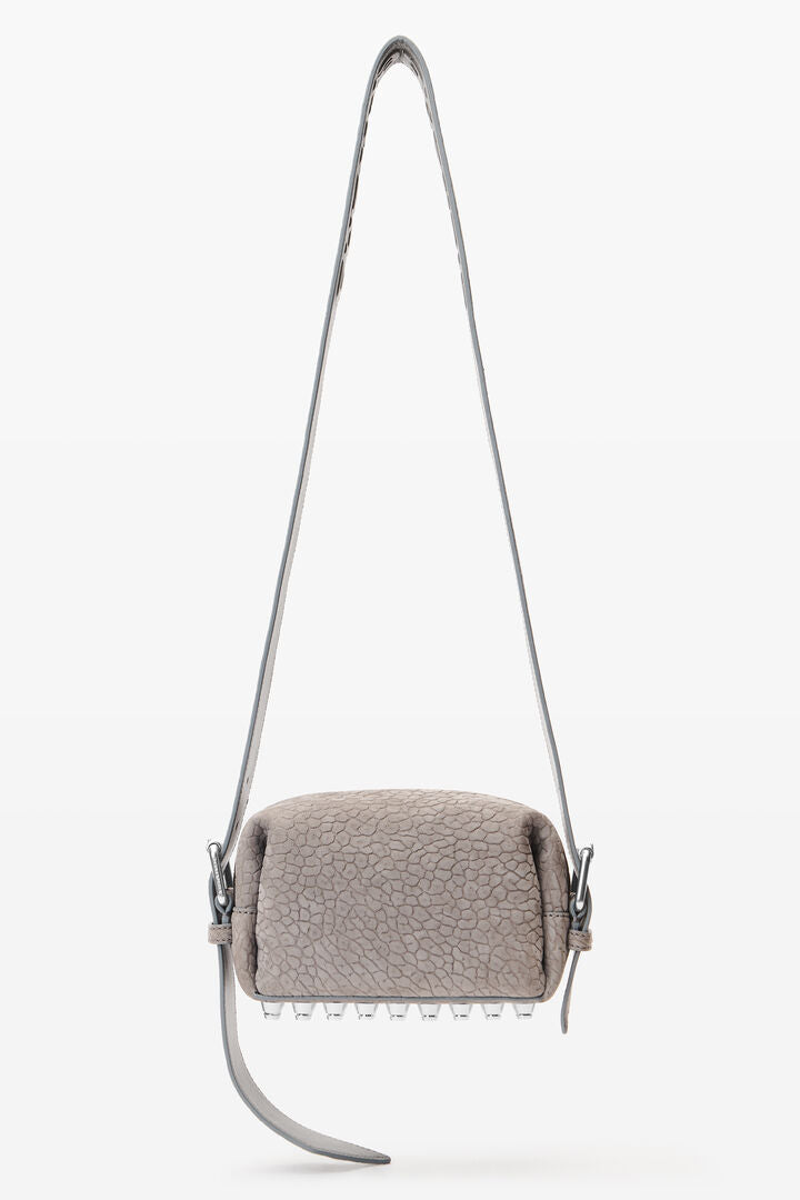 リッコ スモールバッグ ヌバックレザー製