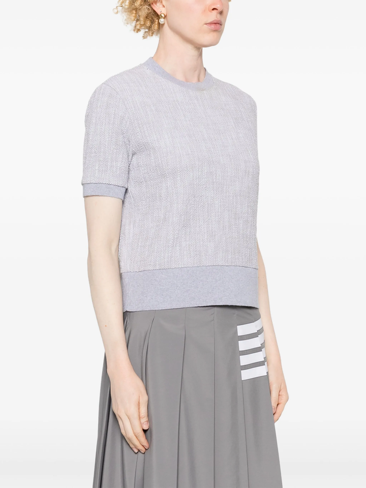 コットンツイードTシャツ レディース