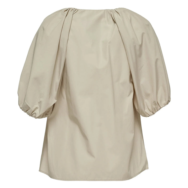 Sheen Cotton Taffeta Top