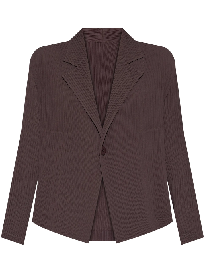 Hatching Pleats Jacket