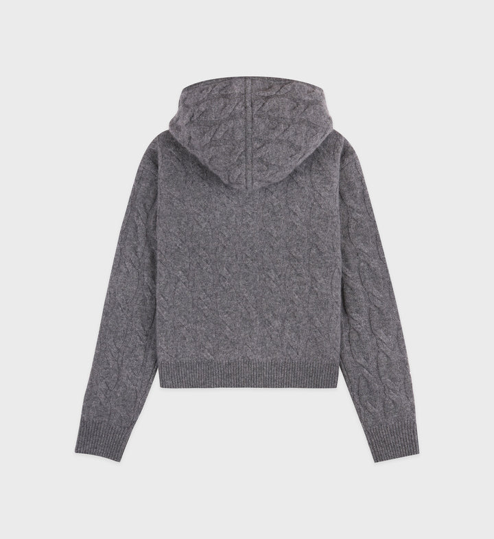Faubourg Cableknit Cashmere Jacket