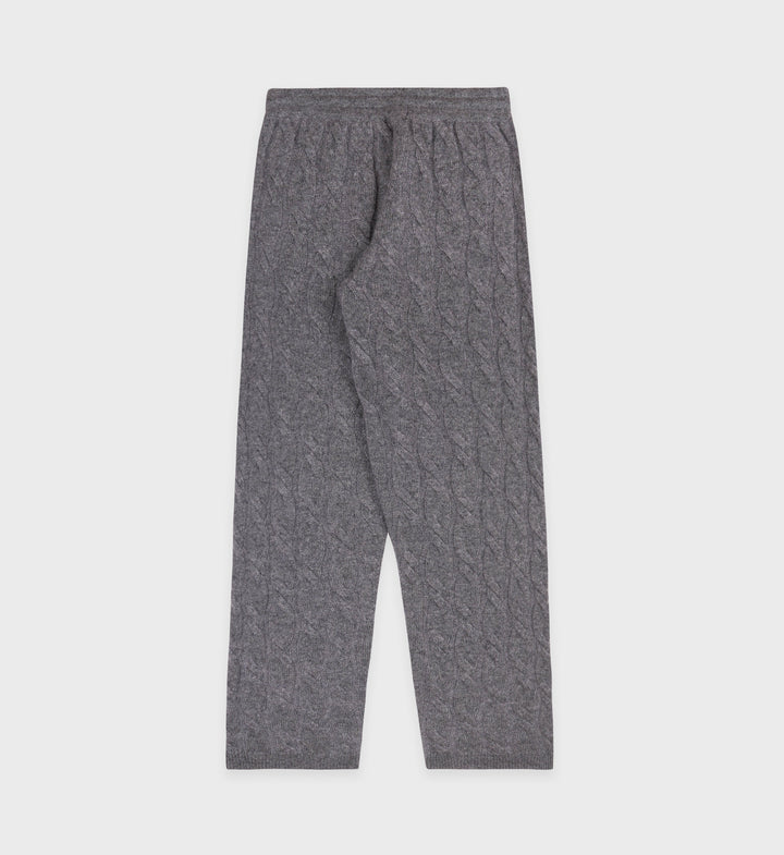 Faubourg Cableknit Wool Cashmere Pants