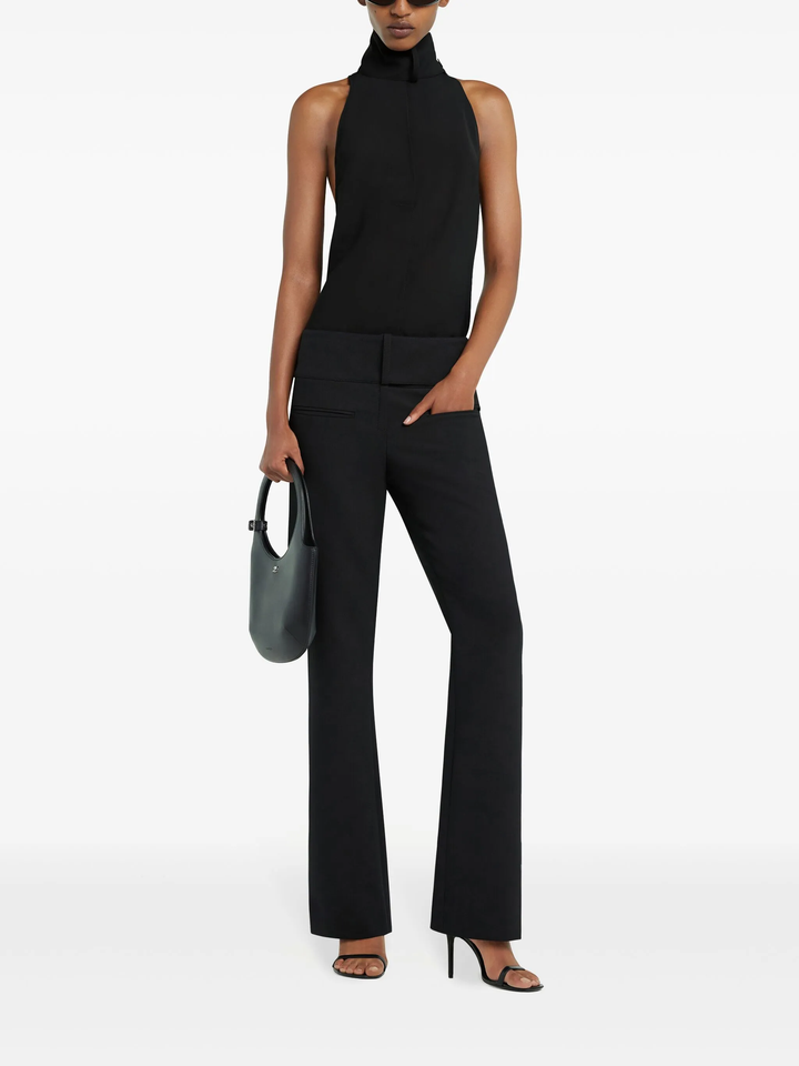 Scarf Mockneck Blouse