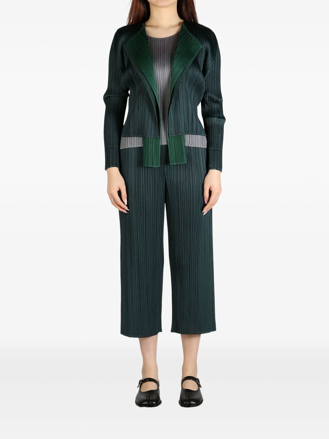 Merry Bicolor Cardigan