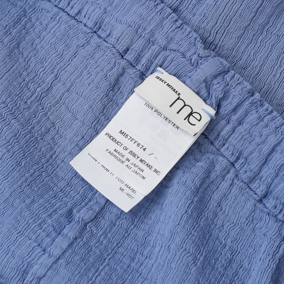 See-Through Crepe Color Pants