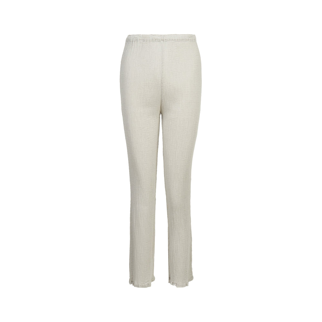 See-Through Crepe Pants
