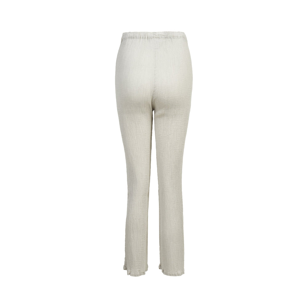 See-Through Crepe Pants