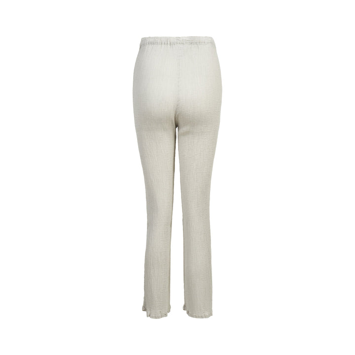 See-Through Crepe Pants
