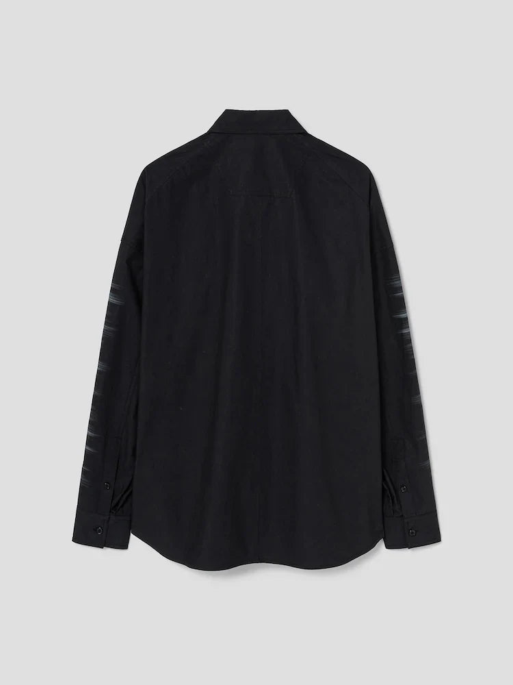 Archive Lettering Sleeve Solid Shirt