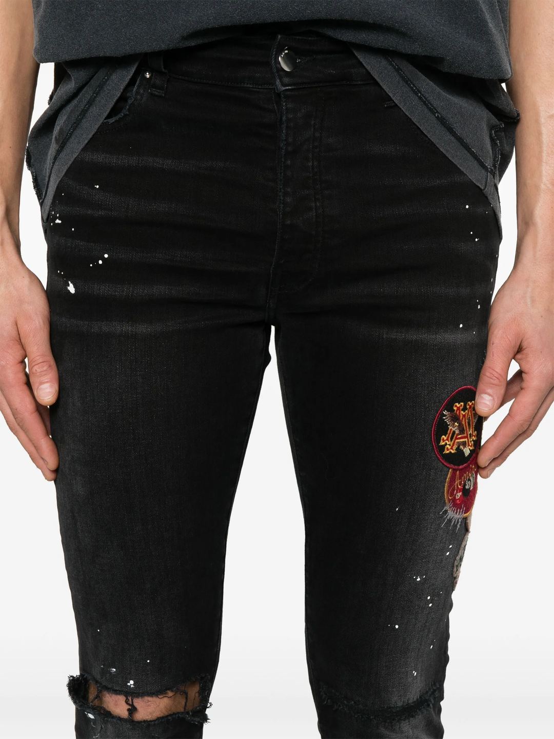 Vintage Patch Skinny Jean