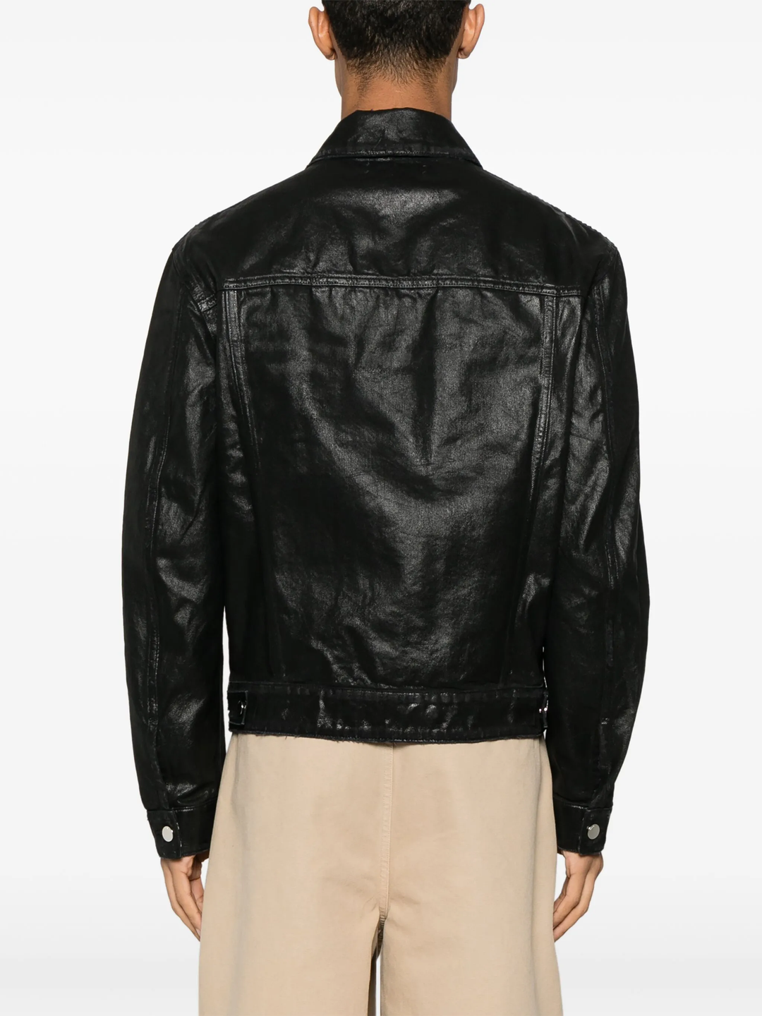 Waxed Ma Quad Printed Interior Jeans