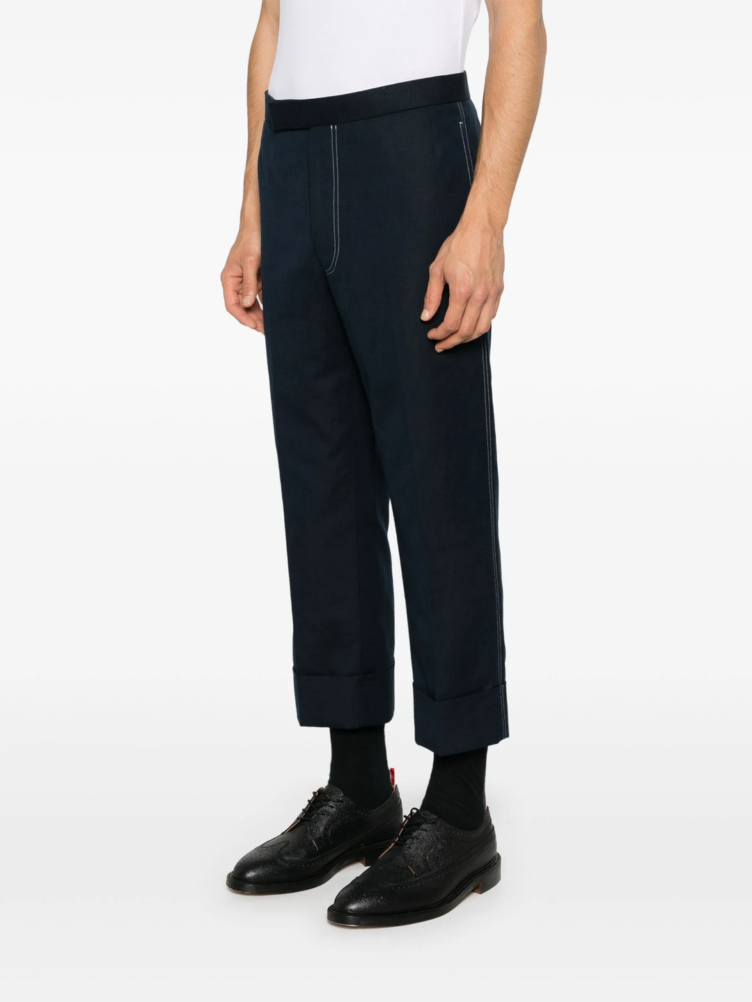 Low Rise Backstrap Trouser