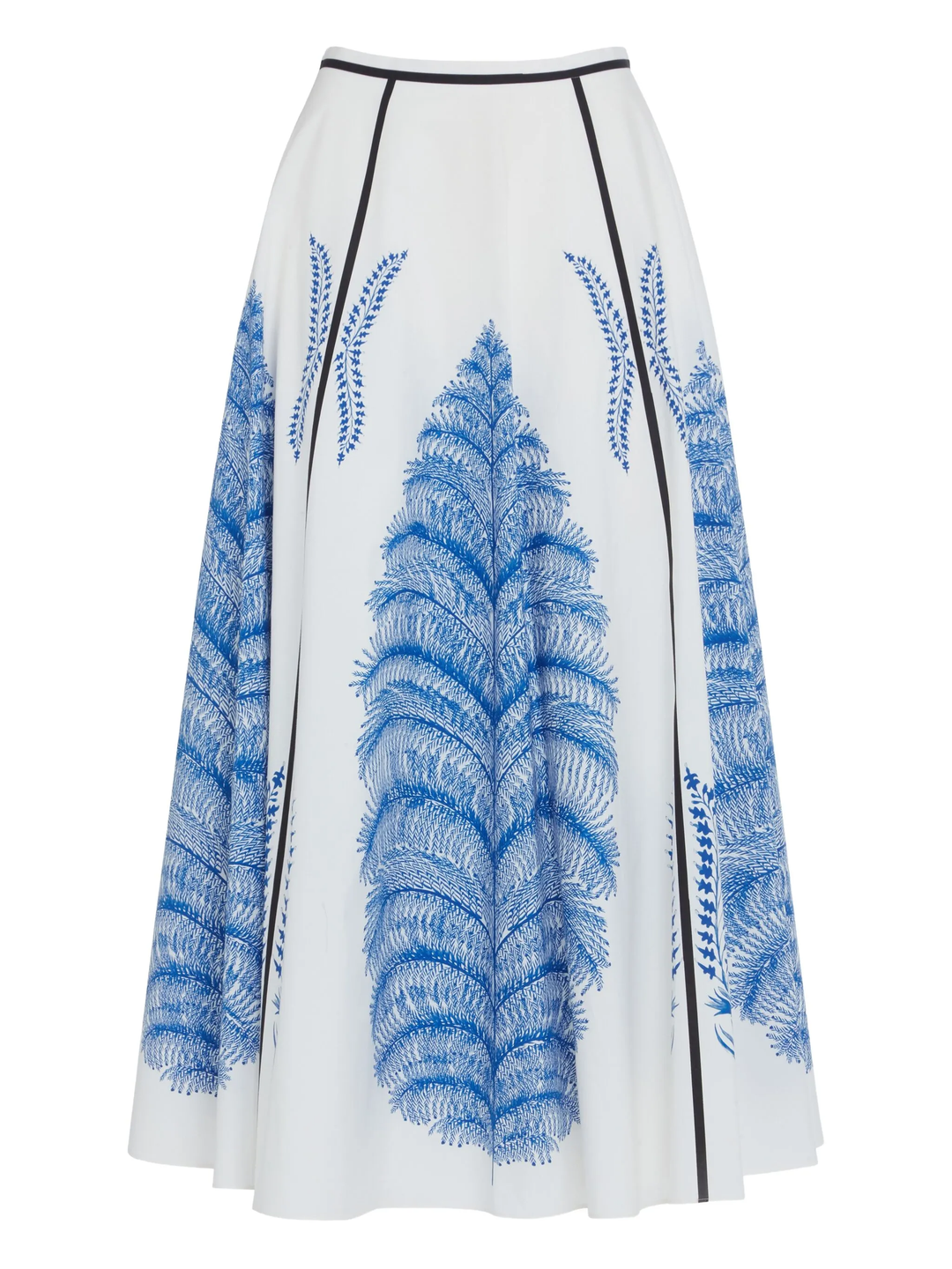 Popeline Printed Skirt