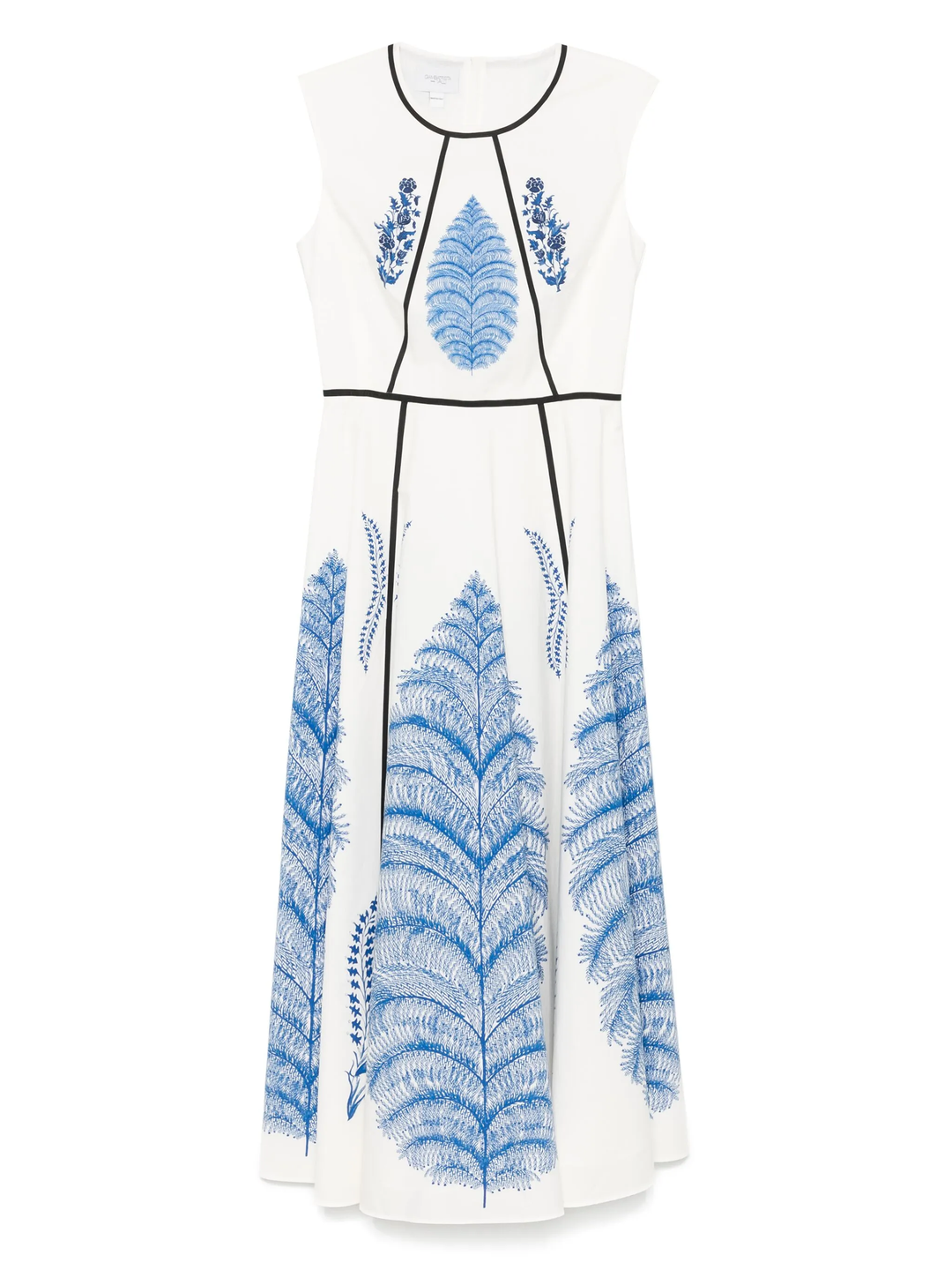 Popeline Printed Dress