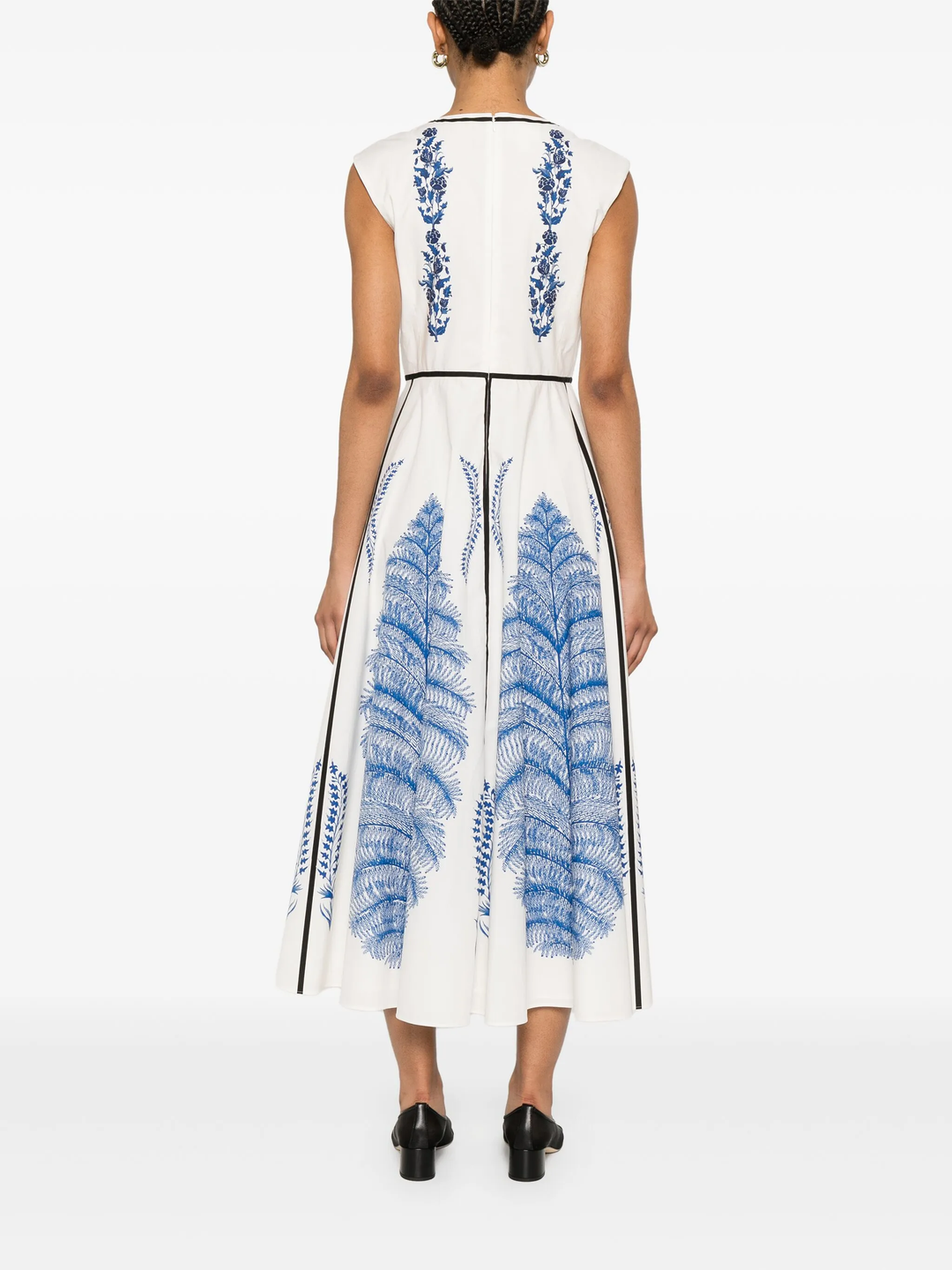 Popeline Printed Dress