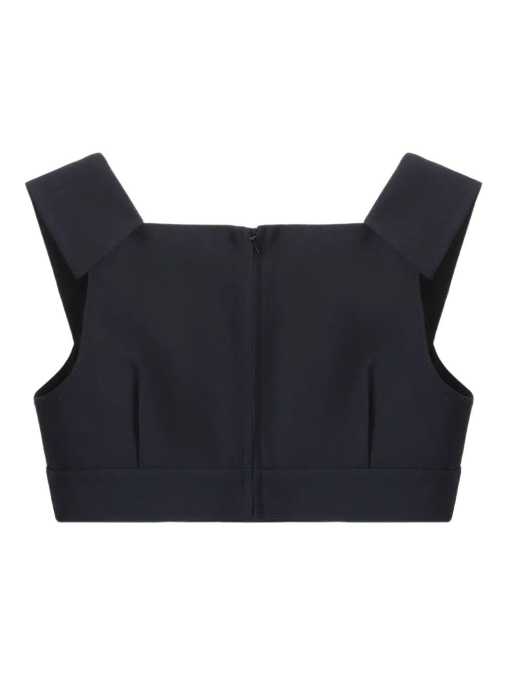 ラペルショートトップ