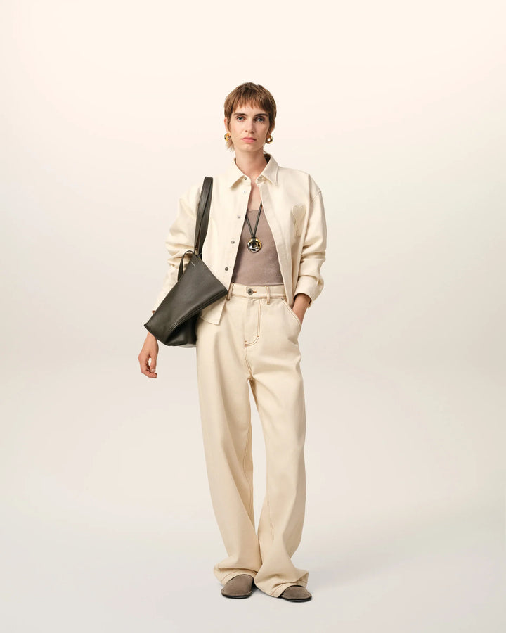 ADC クロップドシャツ