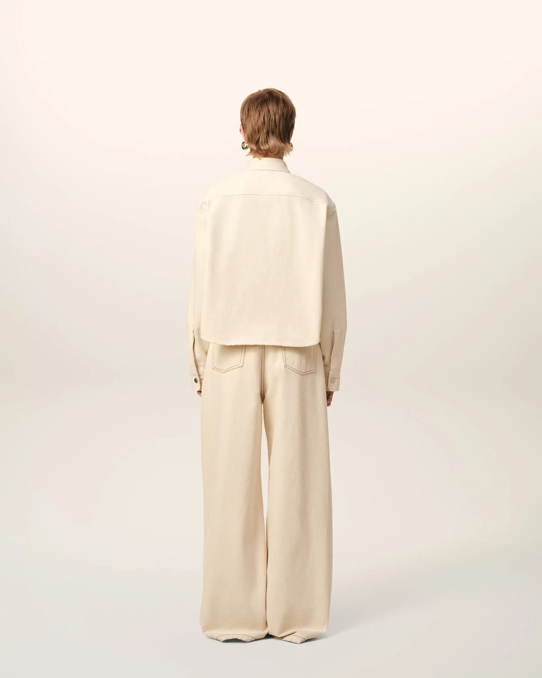 ADC クロップドシャツ