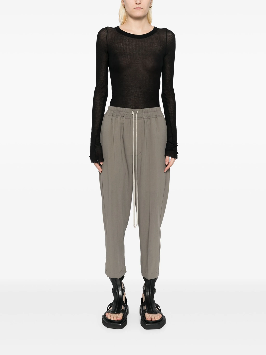 Drawstring Astaires Cropped Pants