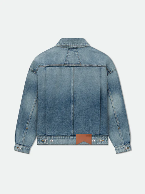 Dropneck Denim Trucker Jacket
