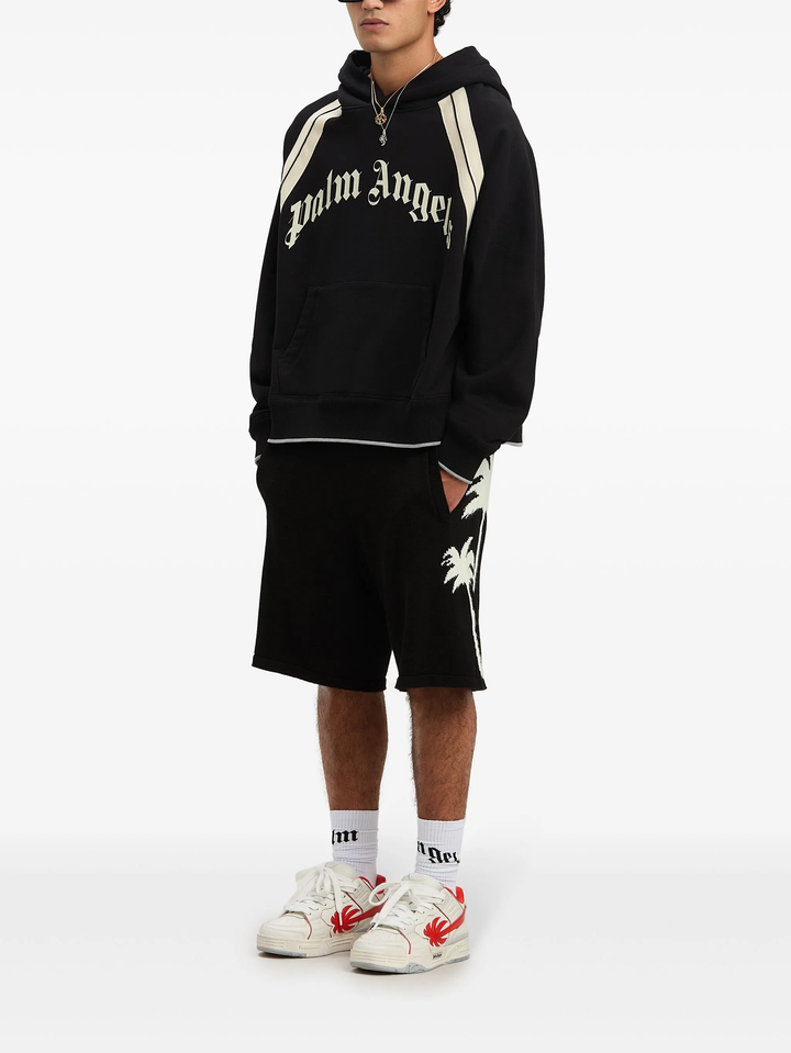 Curved Logo Track Hoodie