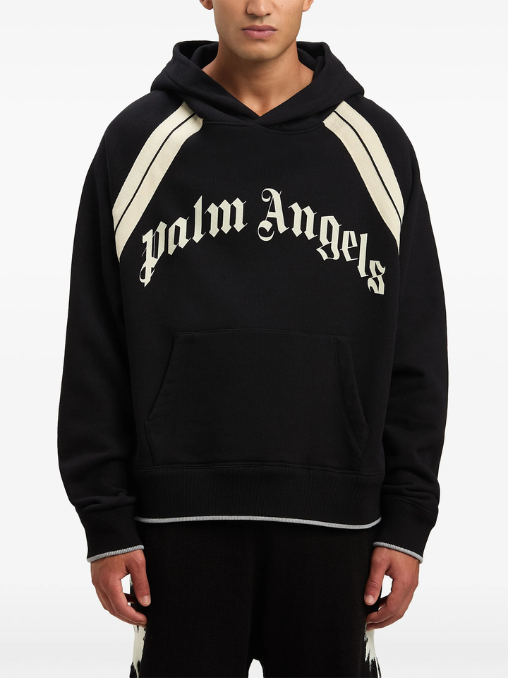 Curved Logo Track Hoodie