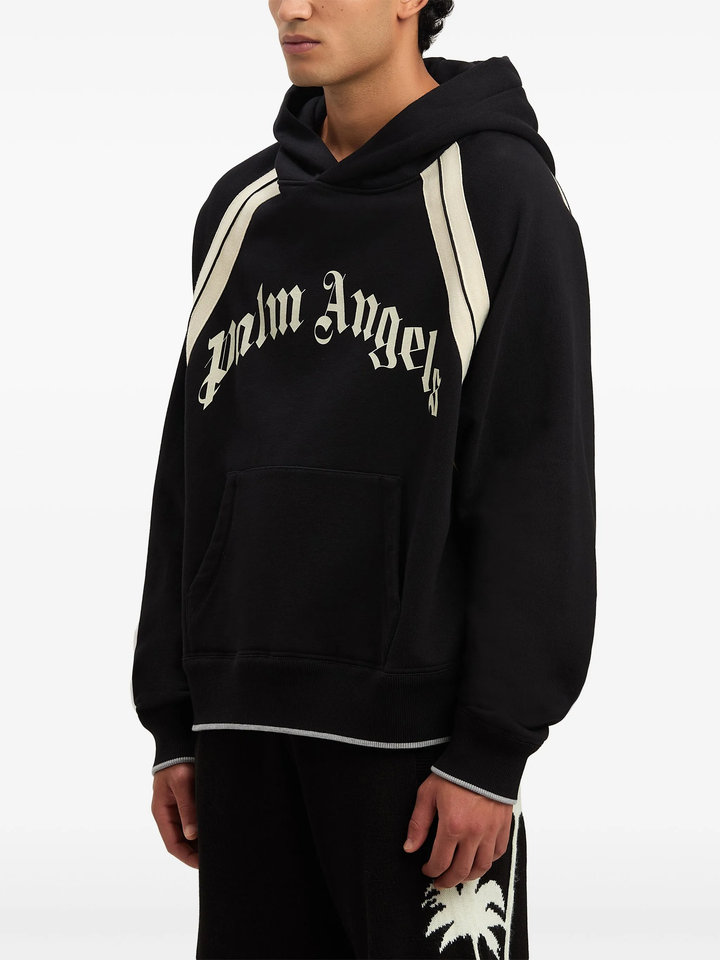 Curved Logo Track Hoodie