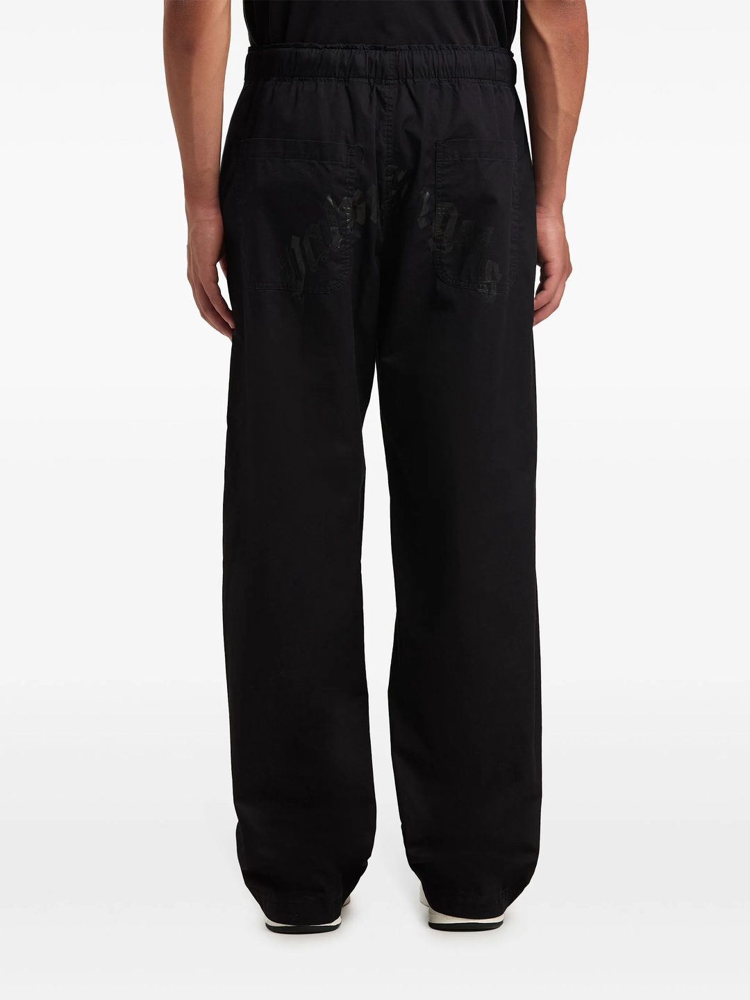 Curved Logo Loose Pants