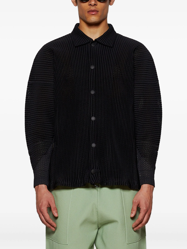 Outer Mesh Long Sleeve Shirt