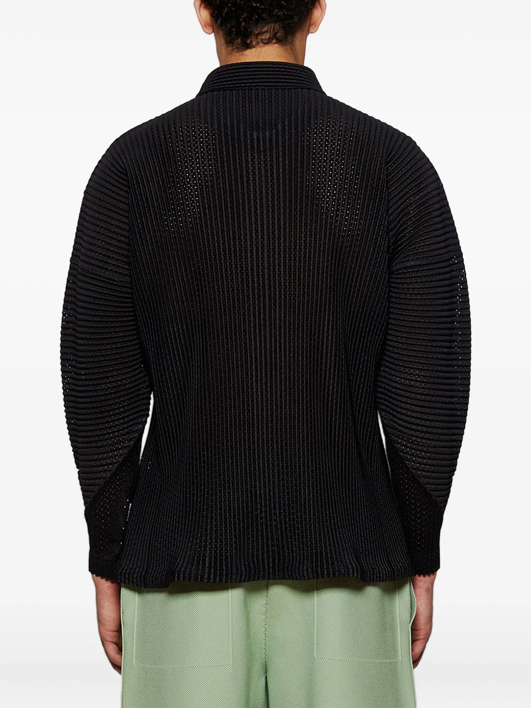 Outer Mesh Long Sleeve Shirt