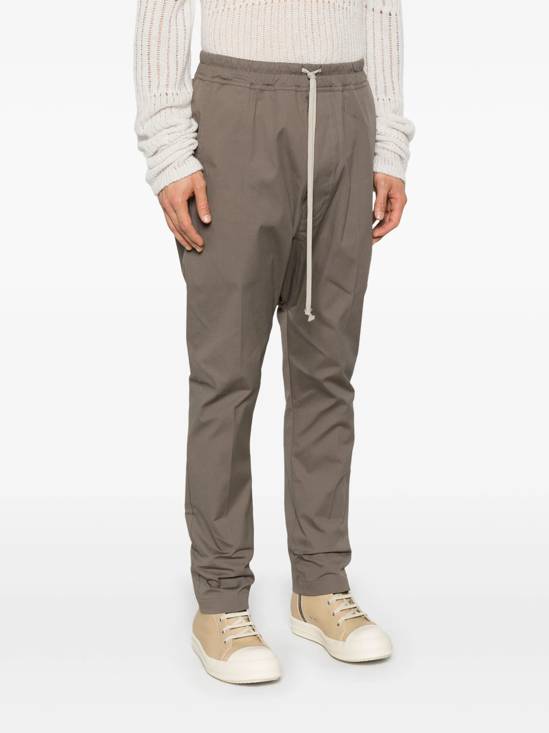 Drawstring Long Heavy Cotton Pants