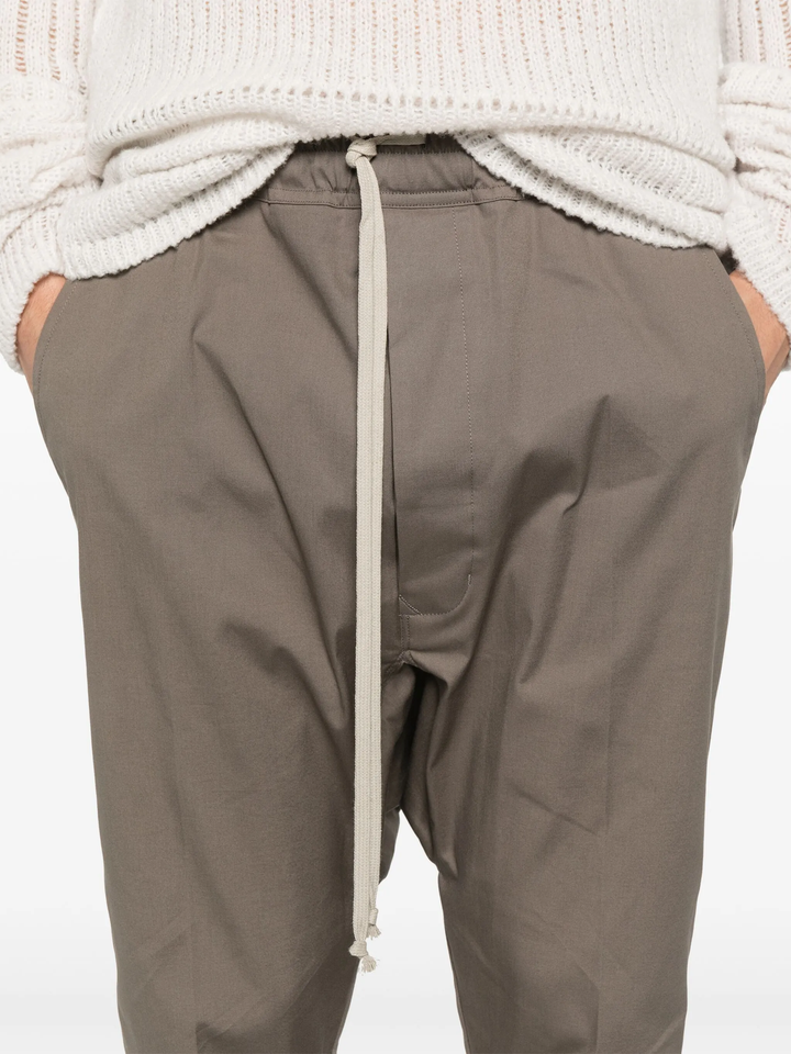 Drawstring Long Heavy Cotton Pants